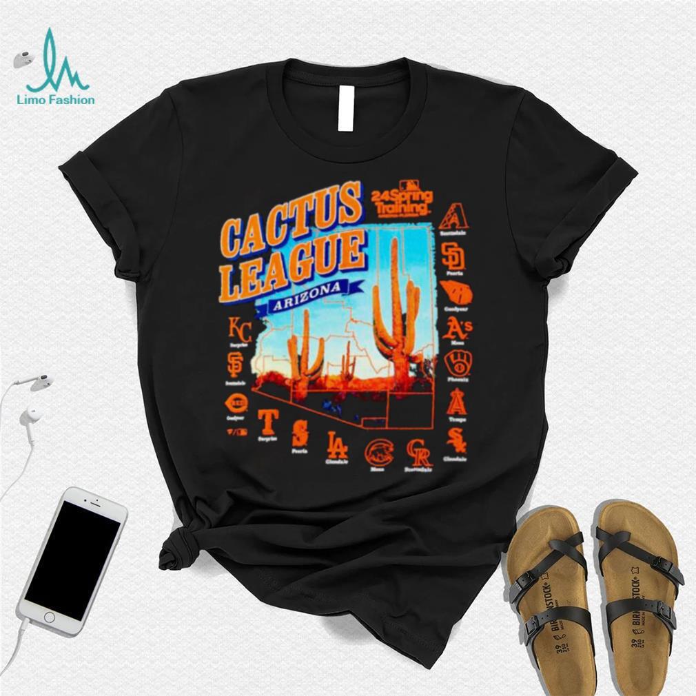 2024 MLB Spring Training Cactus League Arizona shirt 2024 MLB Spring Training Cactus League Arizona shirt