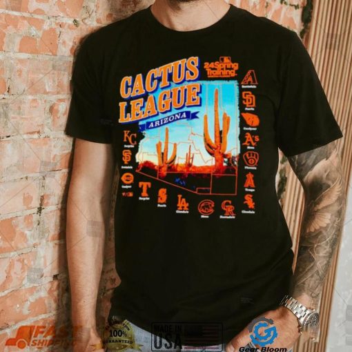 2024 MLB Spring Training Cactus League Arizona shirt