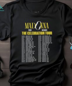 2024 Madonna The Celebration Tour T Shirt, Limited Madonna Tour Shirt