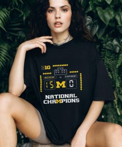 2024 Michigan Vs Everybody 15 0 National Champions t shirt
