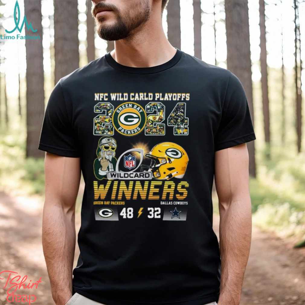 2024 NFC Wild Carld Playoffs Winners Green Bay Packers 48 – 32 Dallas Cowboys T Shirt 2024 NFC Wild Carld Playoffs Winners Green Bay Packers 48 – 32 Dallas Cowboys T Shirt