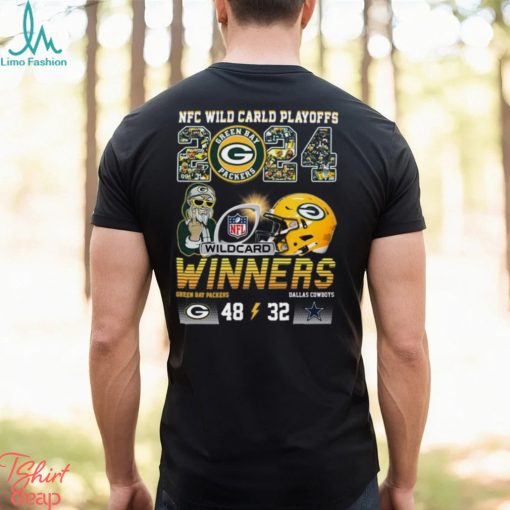 2024 NFC Wild Carld Playoffs Winners Green Bay Packers 48 – 32 Dallas Cowboys T Shirt
