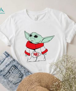 2024 NFL Championship Game Kansas City Chiefs Baby Yoda cartoon logo shirt