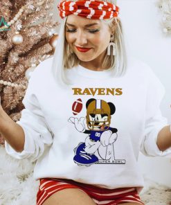 2024 NFL Championship Game Mickey Mouse Super Bowl Baltimore Ravens football logo shirt