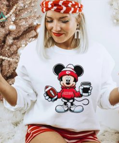 2024 NFL Championship Game Mickey Mouse coffee cup Kansas City Chiefs football logo shirt