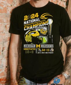 2024 National Champions #144 Michigan Wolverines Undefeated 15 0 Shirt