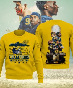 2024 National Champions Michigan Wolverines Hoodie T Shirt