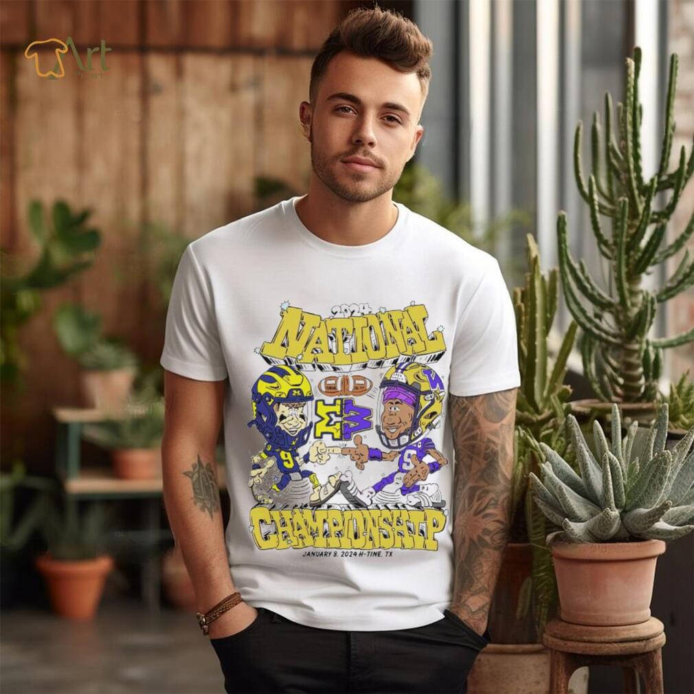 2024 National Championship Michigan vs Washington shirt 2024 National Championship Michigan vs Washington shirt