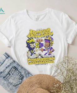 2024 National Championship Michigan vs Washington shirt
