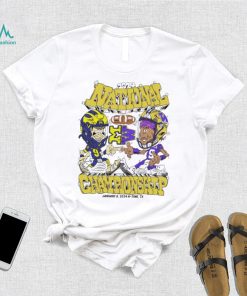 2024 National Championship Michigan vs Washington shirt