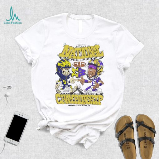 2024 National Championship Michigan vs Washington shirt