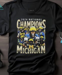 2024 National Champs Michigan Football Go Blue Tee shirt