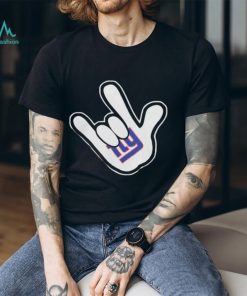 2024 New York Giants NFL Football Mickey Rock Hand Disney Shirt