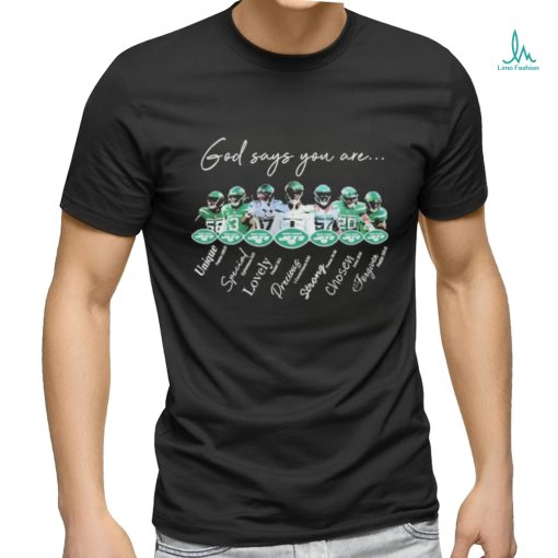 2024 New York Jets Sport Team God Says You Are Shirt