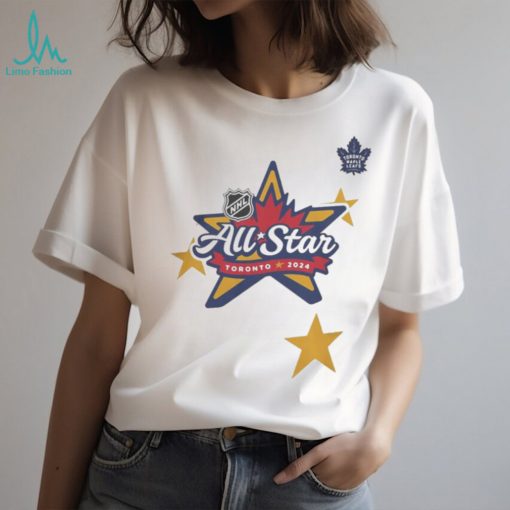 2024 Nhl All Star Mitchell and Ness Star Toronto Maple Leafs t shirt