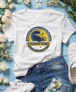 2024 Playoff Semifinal At The Rose Bowl Game Champions Helmet Michigan Wolverines Tshirt