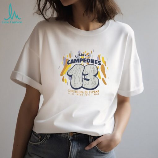 2024 Real Madrid Supercopa Champions Shirt