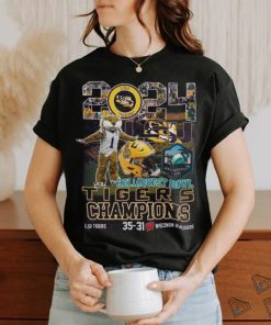 2024 ReliaQuest Bowl Champions Tigers 35 31 Wisconsin Shirt