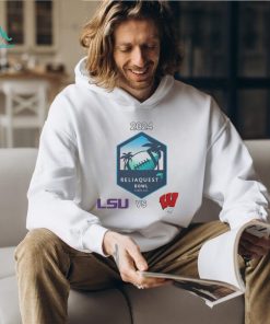 2024 ReliaQuest Bowl Tamba Bay LSU Tigers Vs Wisconsin Badgers Shirt 2024 ReliaQuest Bowl Tamba Bay LSU Tigers Vs Wisconsin Badgers Shirt