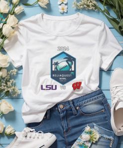 2024 ReliaQuest Bowl Tamba Bay LSU Tigers Vs Wisconsin Badgers Shirt 2024 ReliaQuest Bowl Tamba Bay LSU Tigers Vs Wisconsin Badgers Shirt