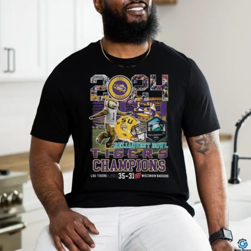 2024 Reliaquest Bowl Tigers Champions Shirt
