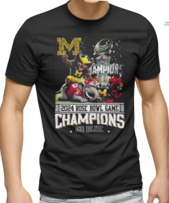 2024 Rose Bowl Game Champions Go Blue Beat Alabama Crimson Tide Shirt