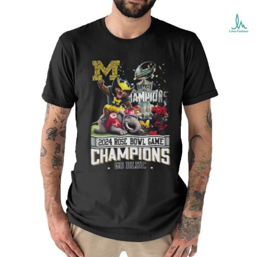 2024 Rose Bowl Game Champions Go Blue Beat Alabama Crimson Tide Shirt