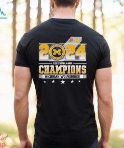 2024 Rose Bowl Game Champions Michigan Wolverines Shirt