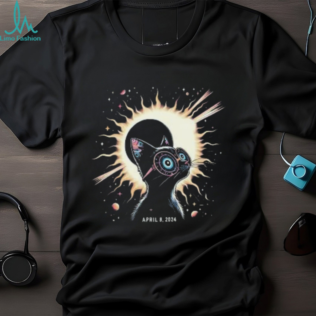 2024 Solar Eclipse Shirt Cat Wearing Solar Eclipse Glasses T Shirt 2024 Solar Eclipse Shirt Cat Wearing Solar Eclipse Glasses T Shirt