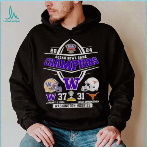 2024 Sugar Bowl Champions Washington Huskies 37 31 Texas Longhorn Shirt