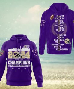 2024 Sugar Bowl Champions Washington Huskies Hoodie T Shirt