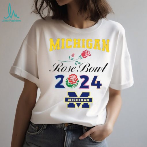 2024 University Of Michigan Rose Bowl Champion Collegiate Shirt Ncaa Tshirt