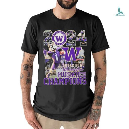 2024 Washington Huskies Champions Sugar Bowl t shirt