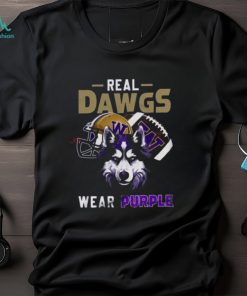 2024 Washington Huskies Real Dawgs Wear Purple Wolf Shirt