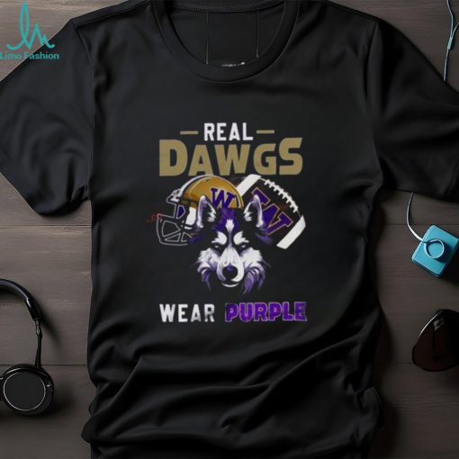 2024 Washington Huskies Real Dawgs Wear Purple Wolf Shirt