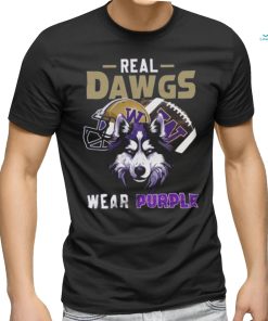 2024 Washington Huskies Real Dawgs Wear Purple Wolf T Shirt