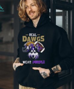 2024 Washington Huskies Real Dawgs Wear Purple Wolf shirt