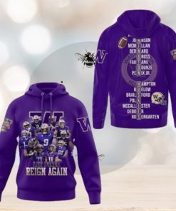 2024 Washington Huskies Sugar Bowl Champions Hoodie Football 3D