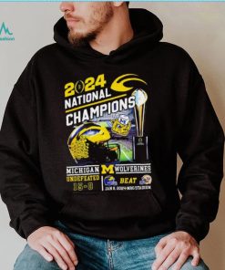 2024 national champions Michigan Wolverines undefeated beat Washington Huskies 15 0 shirt