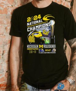 2024 national champions Michigan Wolverines undefeated beat Washington Huskies 15 0 shirt