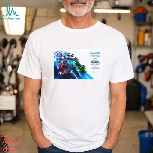 2024 season spirit of Le Mans around the World cars shirt