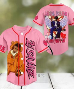 21 Savage Valentine Personalized Baseball Jersey