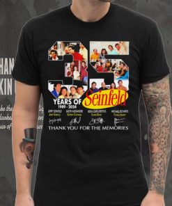 35 years of Seinfeld 1989 2024 thank you for the memories signatures shirt