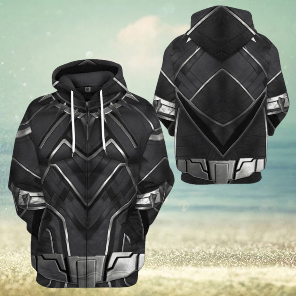 3D Black Panther Costume Custom Hoodie Apparel 3D Black Panther Costume Custom Hoodie Apparel