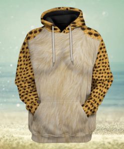 3D Cheetah Cosplay Custom Hoodie Apparel