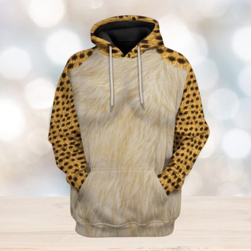 3D Cheetah Cosplay Custom Hoodie Apparel