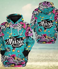 3D Fashion Musical Instruments Cutsom Shirt