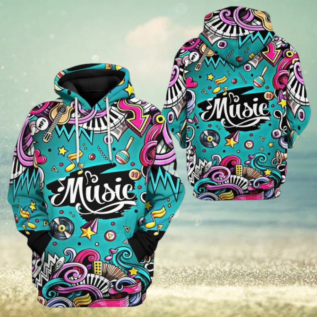 3D Fashion Musical Instruments Cutsom Shirt 3D Fashion Musical Instruments Cutsom Shirt