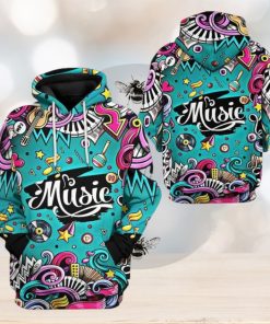 3D Fashion Musical Instruments Cutsom Shirt