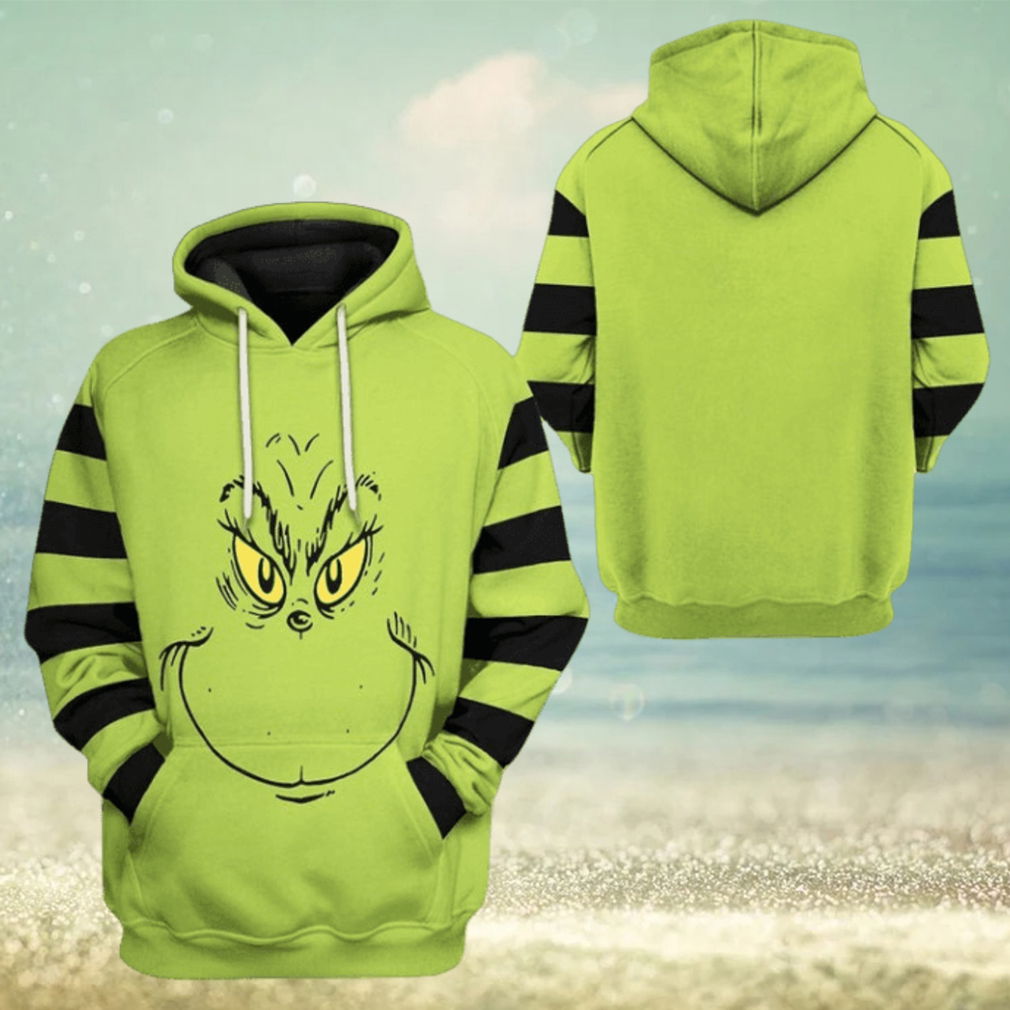 3D Grinch Stripes Tshirt Hoodie Apparel 3D Grinch Stripes Tshirt Hoodie Apparel
